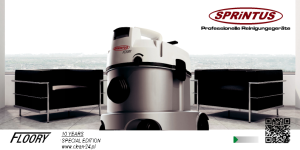 Sprintus Floory odkurzacz hotelowy, biurowy