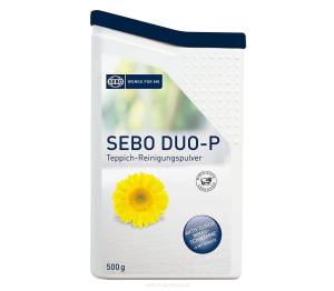Proszek czyszczący SEBO DUO-P 500g + szczotka 