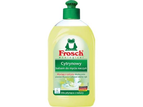 FROSCH Cytrynowy balsam do mycia naczyń 500ml (701361) - Środki czyszczące - Clean-24.pl