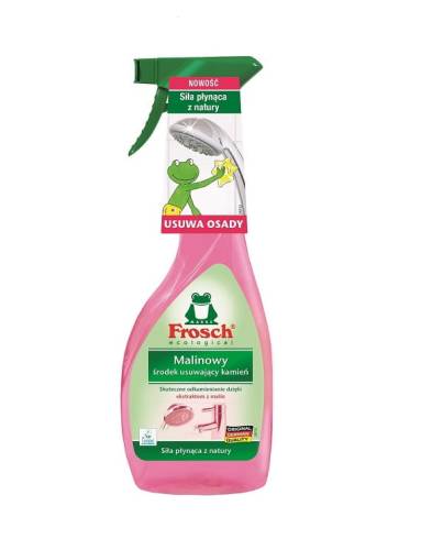 FROSCH Środek do usuwania kamienia Malinowy 500ml (714712) - Środki czyszczące - Clean-24.pl