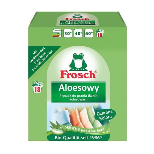 FROSCH Proszek do prania tkanin Aloesowy 1,45kg (2004569) - Środki czyszczące - Clean-24.pl