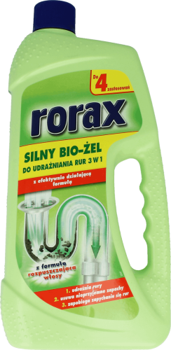 RORAX Silny bio-żel do udrażniania 1L (714373) - Środki czyszczące - Clean-24.pl