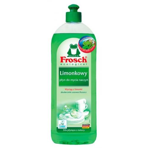 FROSCH EKO Limonkowy płyn do mycia naczyń 750 ml - Środki myjące - Clean-24.pl