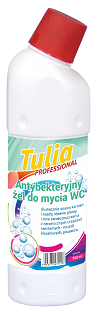 TULIA antybakteryjny żel do mycia WC 750ml - Do sanitariatów i wc - Clean-24.pl
