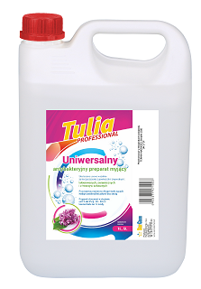 TULIA uniwersalny antybakteryjny preparat myjący 5L - Chemia profesjonalna - Clean-24.pl