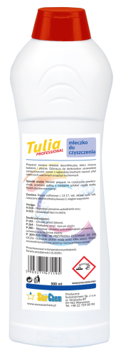 TULIA mleczko do czyszczenia 500 ml - Chemia profesjonalna - Clean-24.pl