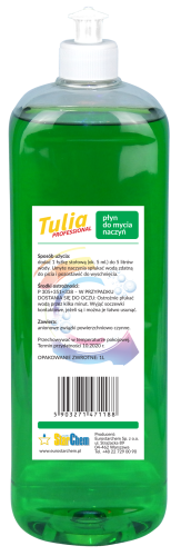 TULIA płyn do mycia naczyń 1l - Chemia profesjonalna - Clean-24.pl