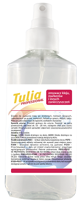 TULIA zmywacz kleju, markerów i innych zanieczyszczeń 100 ml - Chemia profesjonalna - Clean-24.pl