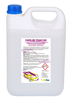CAROLINE FOAM CAR Preparat do mycia pianowego samochodów osobowych - 5L - Chemia profesjonalna - Clean-24.pl