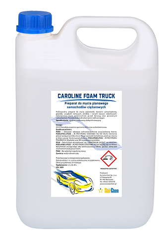 CAROLINE FOAM TRUCK Preparat do mycia pianowego samochodów ciężarowych - 5L - Chemia profesjonalna - Clean-24.pl