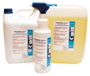 Płyn do mycia szyb 1L TRAIAN Alcon - Skoncentrowany preparat do szyb i innych powierzchni zmywalnych 