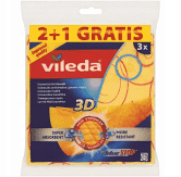 Vileda Ściereczka uniwersalna z jonami srebra 3 sztuki