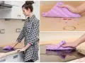 Vileda Ściereczka kuchenna  2w1 32x32 cm mikrofibra - Ściereczki i gąbki - Clean-24.pl