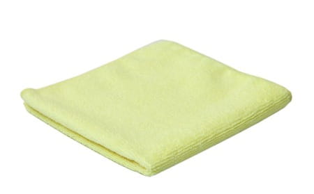 CleanPRO Duża ścierka z mikrofazy 320g/m2 żółta - 40x40cm (1) - Ściereczki i gąbki - Clean-24.pl