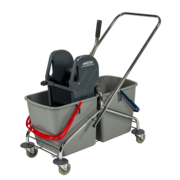 wózek do sprzątania dwuwiaderkowy 2x27 L SPRINTUS - Wózki przemysłowe - Clean-24.pl