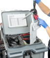 profesjonalny wózek serwisowy SPRINTUS VariX -Press - Wózki przemysłowe - Clean-24.pl