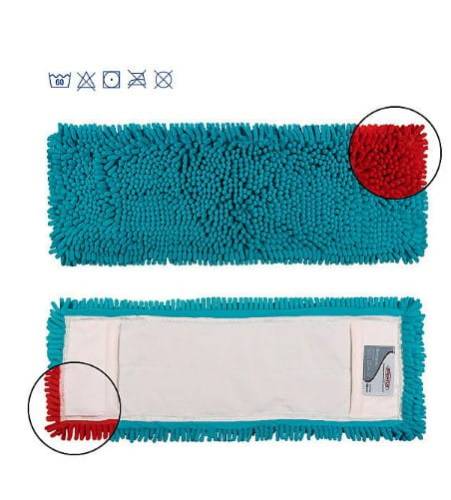 profesjonalny mop 40 cm niebieski z mikrofibry SPRINTUS Octopus - Mopy - Clean-24.pl