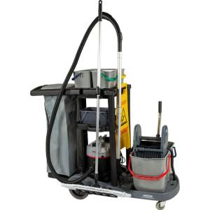 wózek do sprzątania  SPRINTUS Starter Set z odkurzaczem Floory