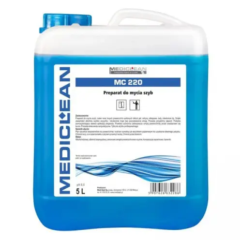 Mediclean 220 Glass 5L - Do szyb i szkła - Clean-24.pl