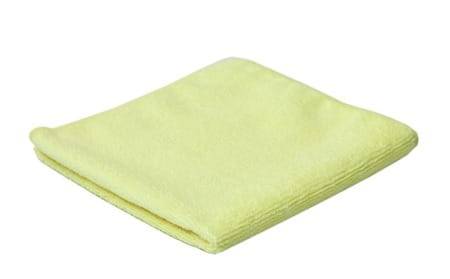 Ścierka z mikrofibra Ultra Soft 30x30cm CleanPRO yellow - Ściereczki i gąbki - Clean-24.pl