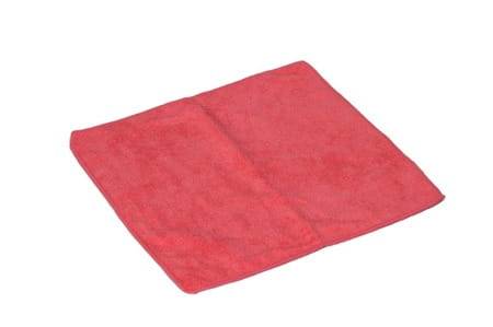 Ścierka z mikrofibra Ultra Soft 30x30cm CleanPRO red - Ściereczki i gąbki - Clean-24.pl