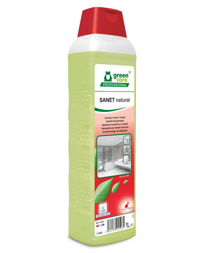 SANET Natural- Octowy preparat do mycia sanitariów 1L Green Care 712508 - Chemia profesjonalna - Clean-24.pl