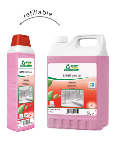 SANET Zitrotan- środek do czyszczenia sanitariatów 5L 712474 Green Care  - Chemia profesjonalna - Clean-24.pl