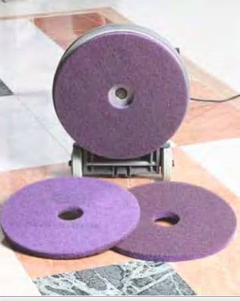 3M Pad Diamentowy Purpurowy 17 cali 432 mm - Akcesoria do automatów szorująco-myjących - Clean-24.pl
